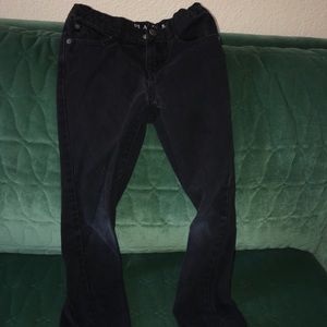 Black skinny jeans